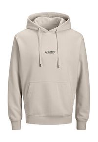 Jack & Jones Bluza Soho 12278789 Beżowy Relaxed Fit. Kolor: beżowy. Materiał: bawełna #3