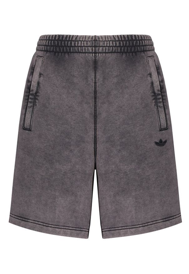 Adidas - adidas Szorty sportowe Premium Essentials Retro JD0233 Szary Regular Fit. Kolor: szary. Materiał: bawełna. Styl: retro, sportowy