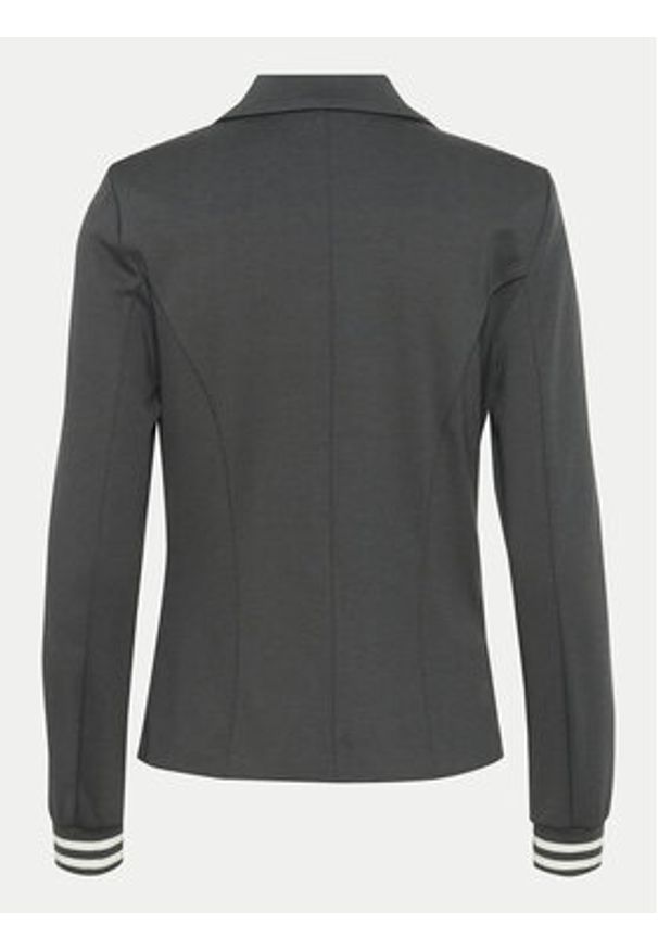 Kaffe Marynarka Kinnie 10550800 Szary Regular Fit. Kolor: szary. Materiał: syntetyk