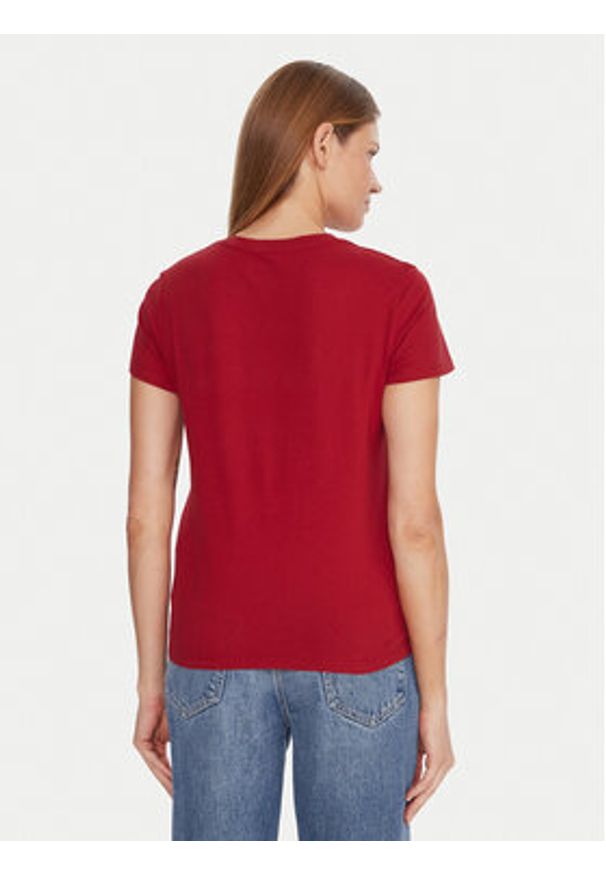 Levi's® T-Shirt Perfect 39185-0382 Czerwony Regular Fit. Kolor: czerwony. Materiał: bawełna