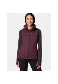 columbia - Kamizelka Damska Columbia Joy Peak II. Kolor: czerwony. Sport: turystyka piesza #1