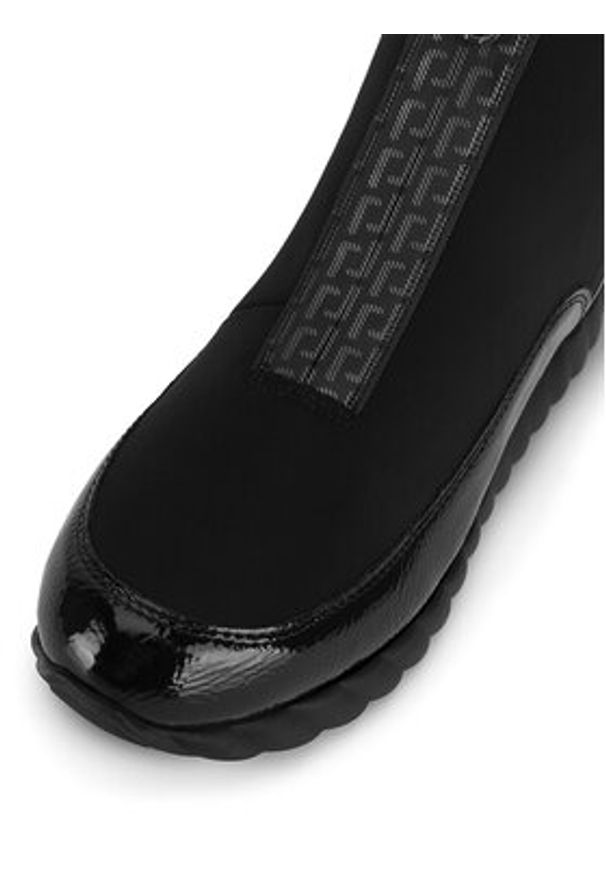 Remonte Botki D5983-03 Czarny. Kolor: czarny. Materiał: materiał
