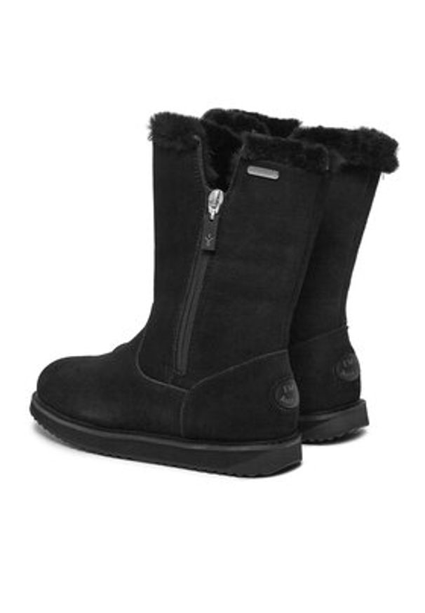 EMU Australia Śniegowce Gravelly 2.0 W12985 Czarny. Kolor: czarny. Materiał: skóra
