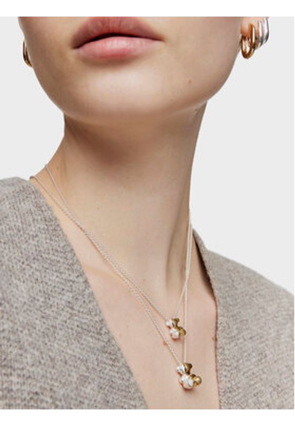 Tous - TOUS Naszyjnik My Other Half 1004098300 Srebrny. Materiał: srebrne. Kolor: srebrny