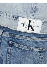 Calvin Klein Jeans Kurtka jeansowa J30J323319 Niebieski Regular Fit. Kolor: niebieski. Materiał: jeans, bawełna