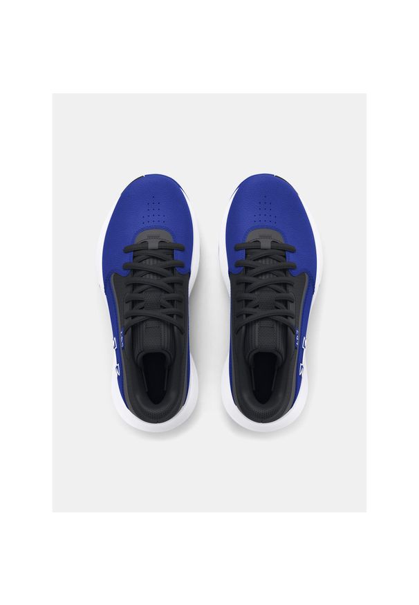 Buty do koszykówki dziecięce Under Armour GS Lockdown 7. Kolor: niebieski. Sport: koszykówka