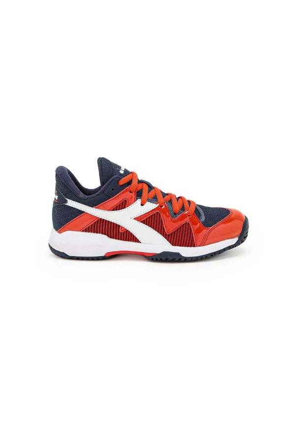 Diadora - Buty tenisowe dziecięce DIADORA B.ICON 2 Y. Kolor: czerwony. Sport: tenis