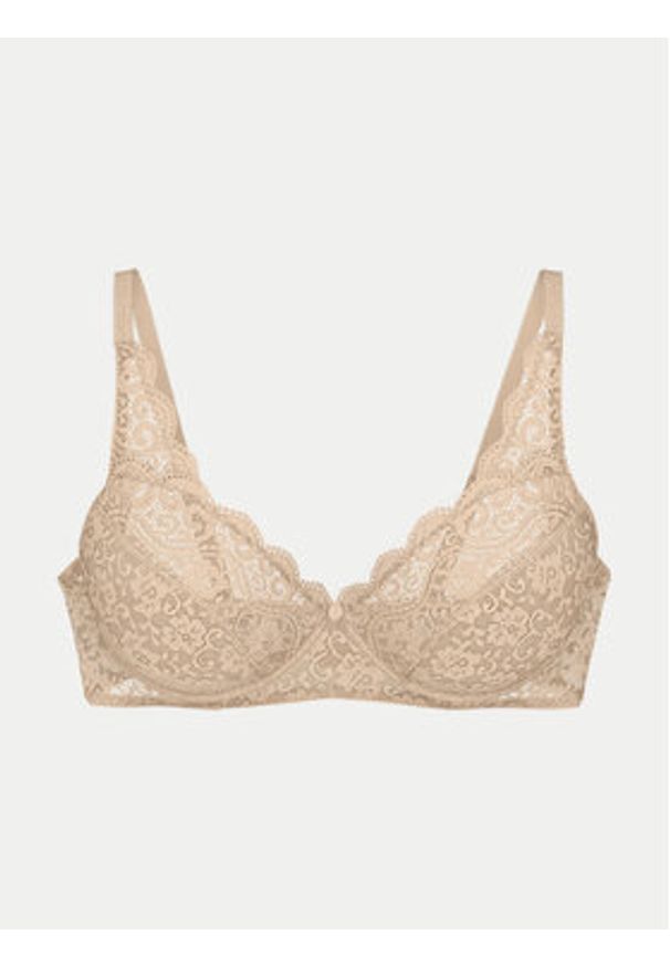 Triumph Biustonosz bezfiszbinowy Amourette 10210704 Beżowy. Kolor: beżowy. Materiał: syntetyk