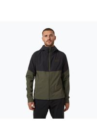 Kurtka softshell męska Helly Hansen Blaze Softshell. Kolor: szary. Materiał: softshell. Sport: turystyka piesza #1