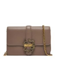 Just Cavalli - JUST CAVALLI Kopertówka w kolorze taupe Iconic Snakes - Style 13. Kolor: beżowy. Materiał: skórzane #4