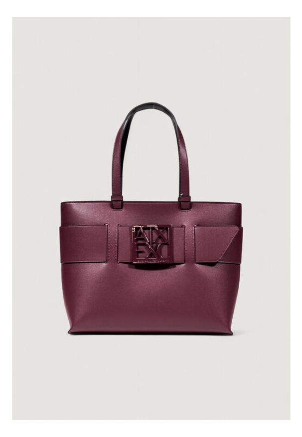Armani Exchange Torebka 949138 0A874 UA343 Bordowy. Kolor: czerwony. Materiał: skórzane