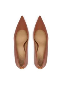 Lauren Ralph Lauren - LAUREN RALPH LAUREN Szpilki 802P09031002 Brązowy. Kolor: brązowy. Materiał: skóra. Obcas: na szpilce #5