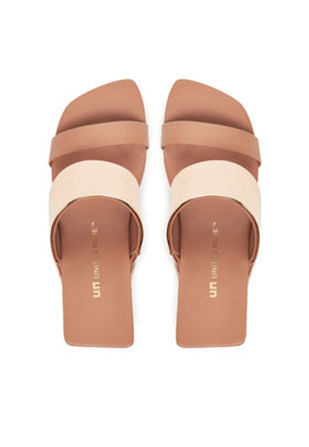 United Nude Klapki Loop Hi 10005222132 Różowy. Kolor: różowy. Materiał: skóra