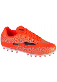 Joma - Buty Piłkarskie Evolution Firm Ground Dla Dzieci I Młodzieży. Kolor: pomarańczowy, wielokolorowy, żółty. Sport: piłka nożna