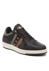 Sneakersy Pantofola d'Oro Bolzano Uomo Low 10223033.25Y Black. Kolor: czarny. Materiał: skóra