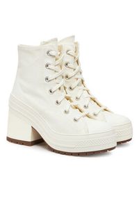 Converse Botki Chuck 70 De Luxe Heel A05348C Écru. Materiał: materiał #3