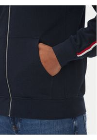 TOMMY HILFIGER - Tommy Hilfiger Bluza Global Stripe MW0MW38686 Granatowy Regular Fit. Kolor: niebieski. Materiał: bawełna