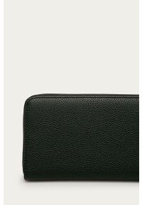 Trussardi Jeans - Trussardi portfel damski kolor czarny. Kolor: czarny. Materiał: materiał. Wzór: gładki #2