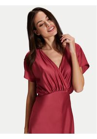 Swing Sukienka koktajlowa 5AH11400 Czerwony Loose Fit. Kolor: czerwony. Materiał: syntetyk. Styl: wizytowy #6