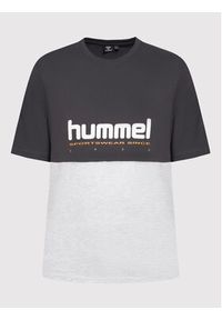 Hummel T-Shirt Unisex Legacy Manfred 213716 Szary Regular Fit. Kolor: szary. Materiał: bawełna #10