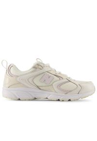 Buty damskie New Balance W4089FK - beżowe. Kolor: beżowy. Materiał: materiał, syntetyk. Szerokość cholewki: normalna. Sezon: lato. Sport: turystyka piesza #1