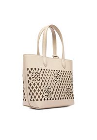 Nine West Torebka CEO-Essex Light-LDA8698A Beżowy. Kolor: beżowy. Materiał: skórzane #4
