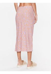 Roxy Spódnica midi ERJWK03140 Różowy Regular Fit. Kolor: różowy. Materiał: wiskoza #3