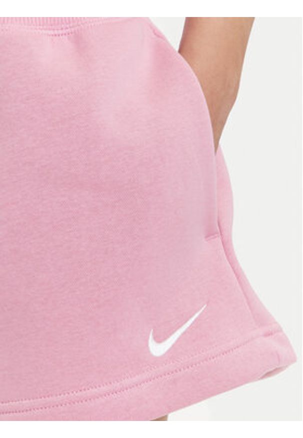 Nike Szorty sportowe Phoenix FD1409 Różowy Regular Fit. Kolor: różowy. Materiał: bawełna