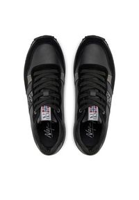 Napapijri Sneakersy Astra01 NP0A4HWB Czarny. Kolor: czarny. Materiał: skóra