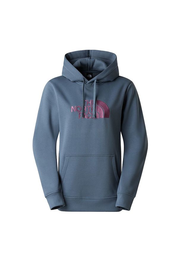 Bluza damska The North Face Drew Peak 0A89EHMUH1 - granatowa. Kolor: niebieski. Materiał: poliester, bawełna. Styl: klasyczny. Sport: wspinaczka