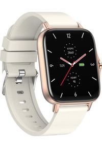 Smartwatch Maxcom Fit FW55 Aurum Pro Beżowy (FW55GOLD). Rodzaj zegarka: smartwatch. Kolor: beżowy #1