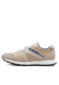 Badura Sneakersy JEFFREY-04 MI08 Beżowy. Kolor: beżowy. Materiał: skóra #5