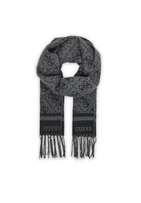 Guess Szalik AM9432 POL03 Szary. Kolor: szary. Materiał: materiał