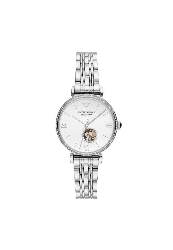 Emporio Armani - Zegarek EMPORIO ARMANI - Horloge AR60022 Silver/Silver. Kolor: srebrny