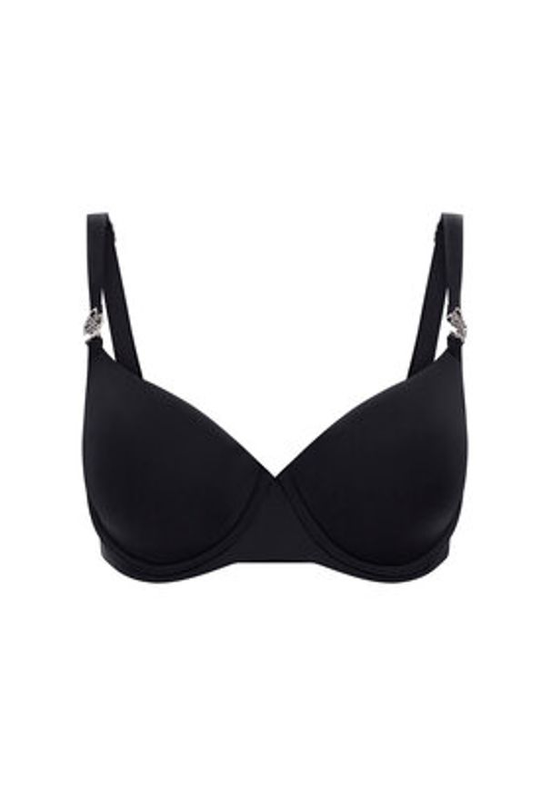 Guess Biustonosz z fiszbiną O5RC20 KCF20 Czarny. Kolor: czarny. Materiał: syntetyk