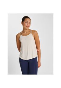 Damski tank top Hummel Yoga Soft. Kolor: biały. Sport: joga i pilates, fitness #1
