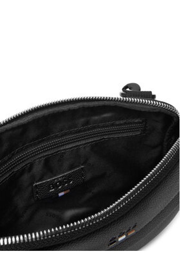 BOSS Saszetka Ray 50548031 Czarny. Kolor: czarny. Materiał: skóra