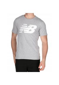 Koszulka sportowa New Balance męska. Kolor: szary