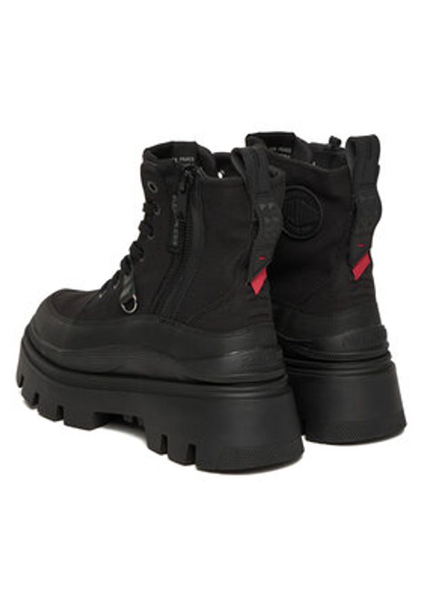 Palladium Trzewiki Pallasquad Zip Tx 99532-008-M Czarny. Kolor: czarny. Materiał: materiał