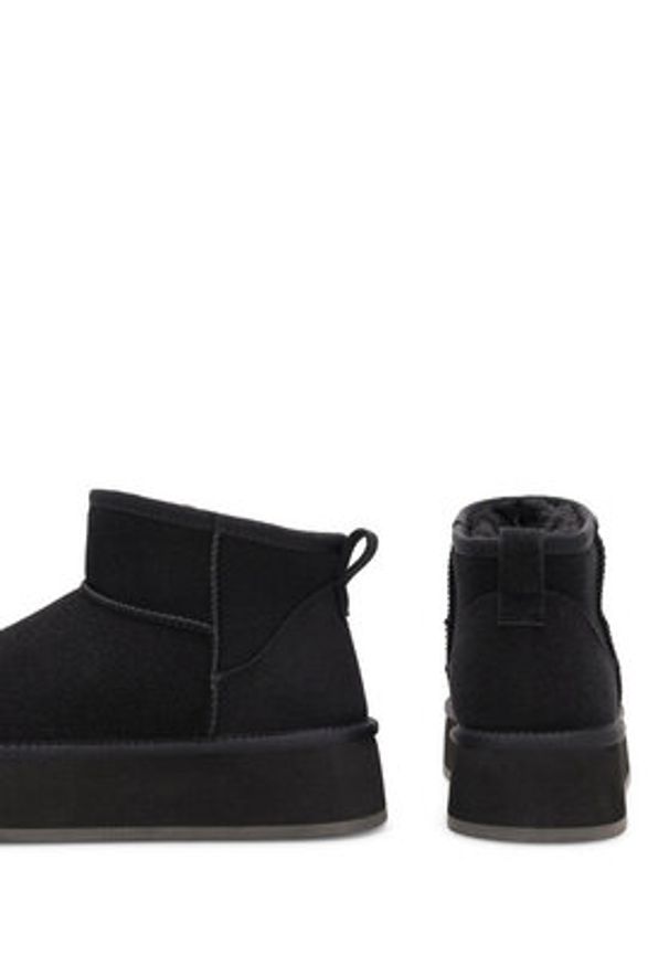 Jenny Fairy Śniegowce ANA HYBJL221101 Czarny. Kolor: czarny. Materiał: materiał