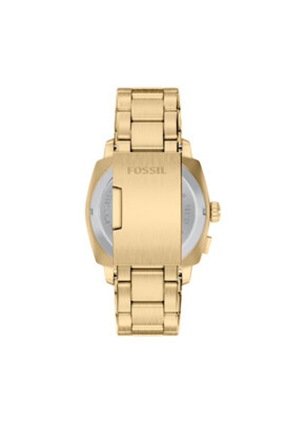 Fossil Zegarek Machine Big Tic FS6157 Złoty. Kolor: złoty