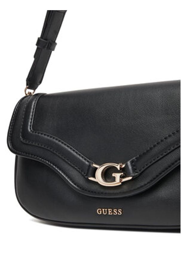 Guess Torebka Dea HWBG79 93200 Czarny. Kolor: czarny. Materiał: skórzane