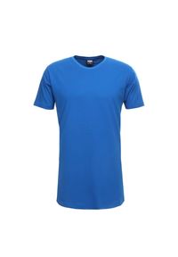 Urban Classics - Męska Długa Koszulka W Kształcie Litery T. Kolor: niebieski. Długość: długie. Sport: turystyka piesza #1