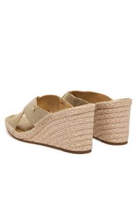 MICHAEL Michael Kors Espadryle Kenzie 40S6KZMS6D Złoty. Kolor: złoty. Materiał: materiał #4