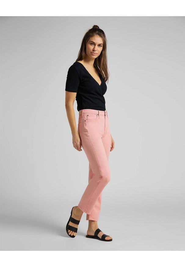 Lee - DAMSKIE SPODNIE JEANSOWE LEE CAROL CORAL L30UQHYE 112106804