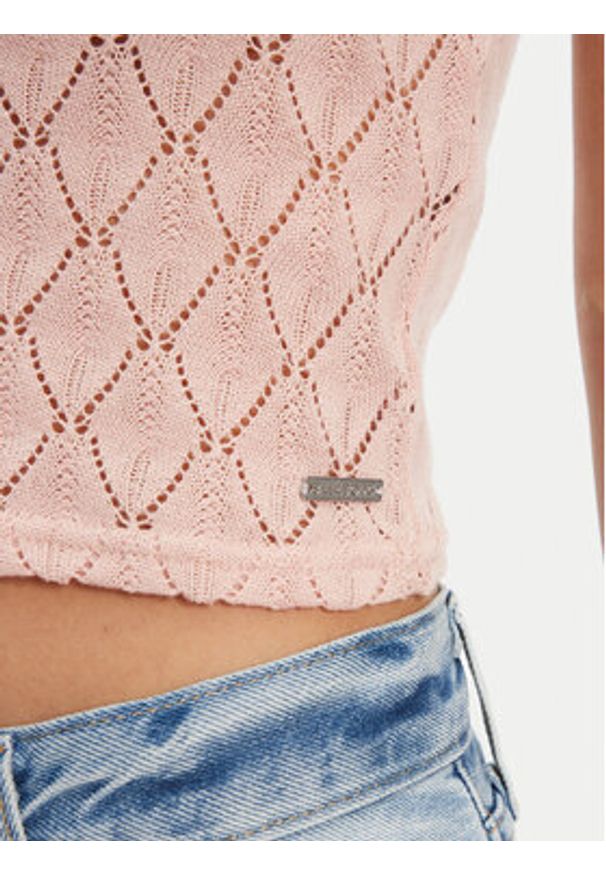 Billabong Sweter Sun Dazed 24B021511 Różowy Regular Fit. Kolor: różowy. Materiał: syntetyk