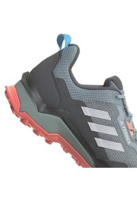 Adidas - Buty adidas Terrex AX4 W GV7506 szare. Kolor: szary. Materiał: materiał, syntetyk, guma. Szerokość cholewki: normalna #4