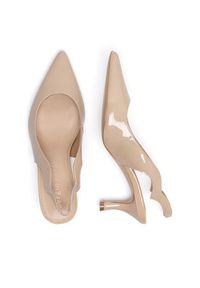 Sergio Bardi Sandały WFA2532-7Z-SB Beżowy. Kolor: beżowy. Materiał: lakier, skóra #4