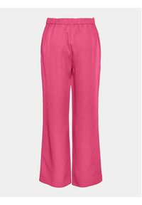 Pieces Spodnie materiałowe Bossy 17140744 Różowy Loose Fit. Kolor: różowy. Materiał: syntetyk
