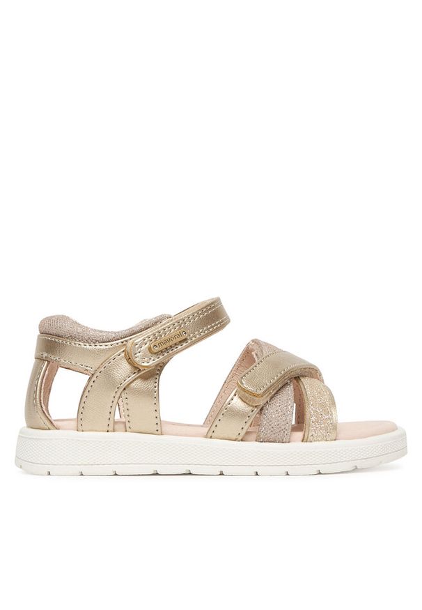 Sandały Mayoral. Kolor: złoty